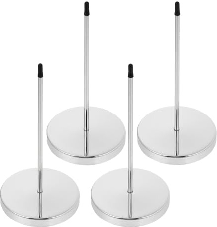 DIYEAH Lot de 4 porte-reçus : pince à tickets pour restaurant, fourchette à billets, broche à chèque pour restaurant, bar, hôtel, bureau