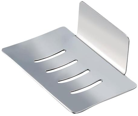 Installazione rapida Adesivo A Parete Portasapone Antiruggine Resistente In Acciaio Inox Igienico Drenaggio Mensola Bagno Rack Doccia Mensola Per Articoli Da toeletta