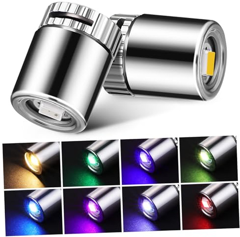 ABOOFAN 24pcs Mini Pen Light Small Led Lights Battery Operated Warm for Dollhouse Party Decoration Crafts Toy Figures DIY Accessories