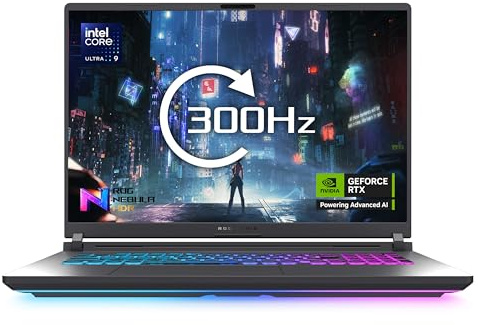ASUS ROG Strix G18 G815LR Gaming Laptop | 18.0 2.5K 300Hz | Intel Core Ultra 9 | NVIDIA GeForce RTX 5070Ti | 32GB RAM | 1TB SSD | Windows 11