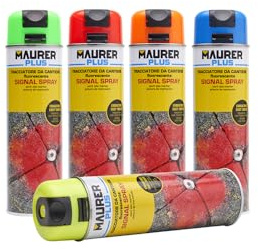 TRACCIATORE SPRAY FLUORESCENTE ml.500 - ARANCIO