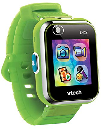 VTech KidiZoom Smart Watch DX2 grün – Kinderuhr mit Touchscreen, Zwei Kameras für Selfies und vielem mehr – Für Kinder von 5-12 Jahren