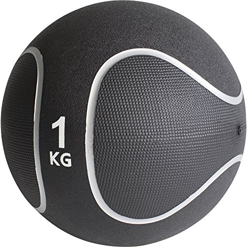 GORILLA SPORTS® Medizinball - 1kg, 2kg, 3kg, 4kg, 5kg, 6kg, 7kg, 8kg, 9kg, 10kg Gewichte, Einzeln/Set, Ø 23 oder 29 cm, rutschfest, aus Gummi - Slam Ball, Gewichtsball, Trainingsball, Fitnessball