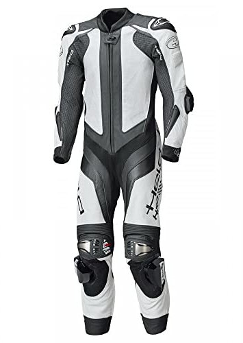 Held Race-Evo II 1-Teiler Motorrad Lederkombi (White/Black,50)