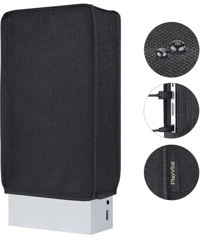 PlayVital Dammskydd för Xbox Series S Console-Svart