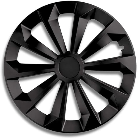 Radkappen 13 Zoll Schwarz Radzierblenden 4er-Set Famo für Stahlfelgen
