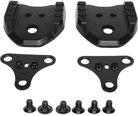 plplaaoo Fahrradpedaladapter mit Cleats für Rennrad-Pedale – Universeller Metall Adapter zur klick-Umrüstung, Leicht & Robust für Rennrad MTB (Road Bike Pedal Converter)