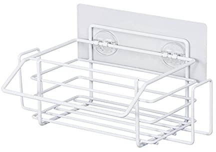 Cremagliera di drenaggio Drain Basket Cucina Lavello Lavello Organizzatore Porta spugna Drenaggio Canestro Canestro Asciugatura Rack Spice Organizzazione Bottiglia Scaffale Passino Gancio Cremagliera