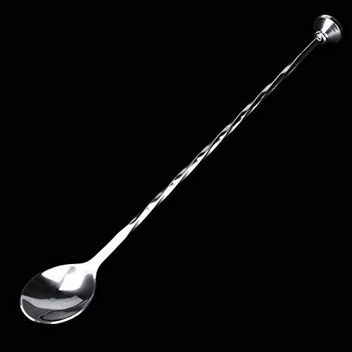 Mélangeur de Boissons à Cocktail, Cuillère à Mélanger en Acier Inoxydable, Louche Muddler Bar pour et Fêtes