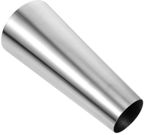 HOMOCONO Edelstahl Blumenvase Minimalistisches Design Für Schreibtisch Wohnzimmer Robuste Metallblumenhalterung Für Kreative Arrangements Für Trockene Blumen Und Pflanzen Für Büro