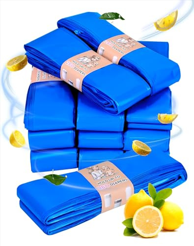 NETONDA Refill Cassettes Nappy Bin Refill Film for DressUpXL ClassicXL Refill Bag for Spross Twist & Click Refill Cassette for LitterLocker LittyCat Cat Litter Bucket Pack of 12