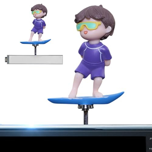 demaxiyad Car Funny,Cartoon Car Dashboard Toy Sliding - Swinging Character For Workplace Desk Trucks Ornament Cute Nodding Figure