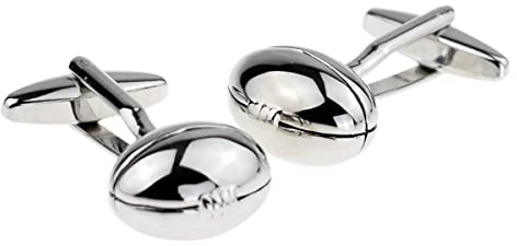 Rugby Ball Cufflinks Presented in a Gift Box