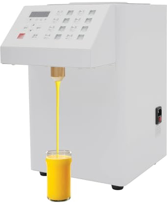 Commercial Automatic Fructose Dispenser for Stainless Steel Electric Fructose Sugar Syrup Quantitative 8L Auto Tea Fructose Dispenser Maker