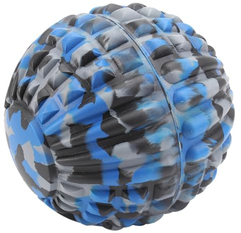 GANAZONO Faszienball Fußmassageball EVA Muskelroller für Selbstmassage und Faszientraining Extra Fester Massageball mit Camouflage streifen für Yoga Pilates und Muskelentspannung