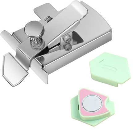 Guida per cuciture magnetiche, 3 Pezzi, Accessorio per Macchina da Cucire, Guida Cucitura in Acciaio Inossidabile, Strumenti di Consulenza per Macchine da Cucire, Accessori e Strumento di Fissaggio