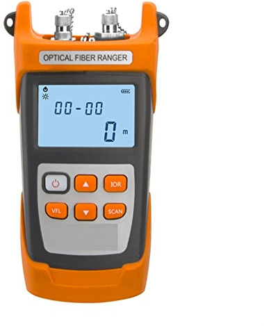 Tester per Fibra Ottica, Ricaricabile OTDR. Fibra ottica Cavo Ostacolo Finder Guasto Breakpoint Tester Tester Time Optical Time Reflettometro