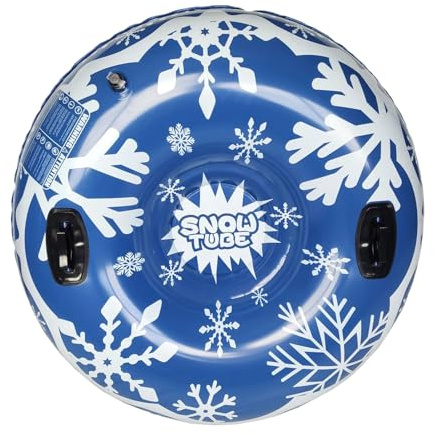 Tubo de Trineo – Inflable de Invierno para Nieve, de Trineo de PVC Resistente al Aire Libre | 110 cm de Gran Capacidad | para Pasarela de Invierno al Aire Libre, Piscina, Playa, Deportes