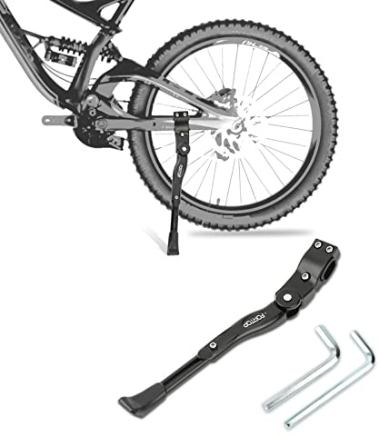 FORTOP Fahrradständer, verstellbar, Aluminiumlegierung, Fahrradständer, passend für 55.9 cm, 61 cm, 66 cm, 71.1 cm, Mountainbike, BMX, MTB, City, Sportfahrrad, Erwachsenenfahrrad 700 R oad bike