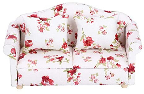 Puppenhaus Sofa Puppen Sofa Set Mini Sofa Spielzeug Set Puppenhaus Sofa Set Puppe Sofa Möbel Baby Puppenhaus Möbel Spielzeug Miniatur Wohnzimmer Zimmer Kinder Pretend Play Spielzeug