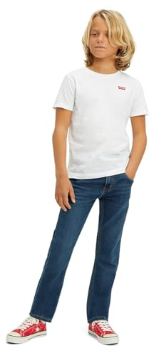 Levi's Kids Niños 511 Slim Fit Jean 8e2006 Jeans Not Applicable, Azul (Yucatan M8n), 8 años (Talla del fabricante: 8A)
