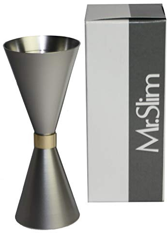 Mr Slim Jigger Cocktail Dosificador Alcohol Mate 30-45 ml Fabricado en Japón (7 colores y 3 tamaños disponibles)