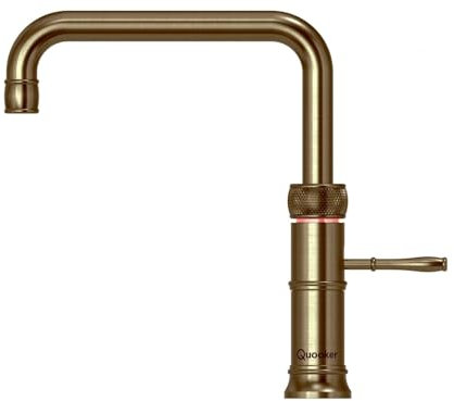 Quooker COMBI 2.2 E Classic Fusion Square PTN (Messing Patina)