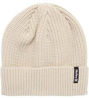 Hurley - M Max Cuff 2.0 Beanie, Herrmössa, ecru, one size