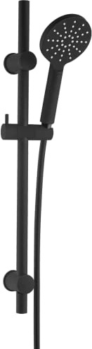 EsseBagno Brausegarnitur New Oneo matt schwarz