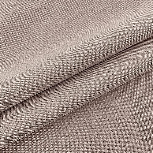 Feines Polyester-Leinenstoff, Polstermöbel, DIY, Sofa, Stuhlkissen, Sessel, Kissen, Möbelbezug, waschbar, Leinen, 148 cm Breite