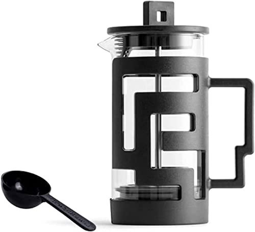 Corsehild Olla de Prensa Francesa, cafetera de Vidrio for el hogar, Tetera, Olla de Prensa de Filtro francés (Size : 300ml)