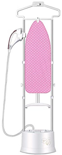 INPETS Fer à Vapeur combiné Professionnel et Vapeur for vêtements, avec réservoir d'eau de 1,6 L, Plaque de Fer et Cintre intégrés, Petit Fer à Repasser Domestique