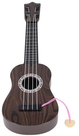Kinderspielzeug, Musik-Ukulele-Gitarre, Klassisches Instrument, Kinder-Ukulele-Gitarre, Spielzeug mit 4 Verstellbaren Saiten, Mini-Gitarre Zur Verbesserung der Fähigkeiten von