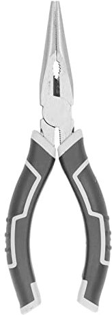 TICFOX-Alicates de Alambre de 6 Pulgadas, Mandíbula de Acero de Alto Carbono, Mango Ergonómico, Cortador de Alambre, Alicates de Electricista (Alicates de punta larga)