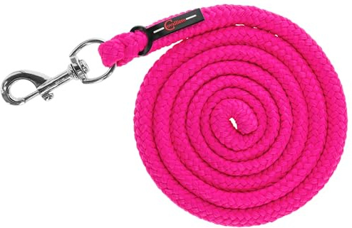 Kerbl Führstrick Hippo mit Karabinerhaken ? Pink (Länge 200 cm, Gewicht 0,1 kg, Material Polyethylen, Strick, Leine) 3230445