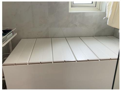 Bandeja Bañera 1cm Espesor Plegable Cubierta De Bañera Estante Bandejas for Bañera, A Prueba De Polvo Tablero Aislamiento for Baños Leche Spa, 8 Tamaños, Teniendo 10kg Plegable(140cmx80cmx1cm)