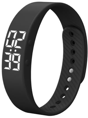 BESPORTBLE Intelligente con Display LED Monitoraggio Fitness e Contapassi e Cardiofrequenzimetro