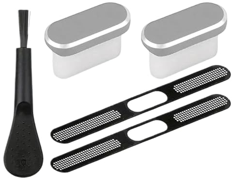 antipolvere USB C – Tappo antipolvere per porta di ricarica, protezione morbida per altoparlanti, per telefono, protezione dallo sporco per ufficio, casa, auto elettronica