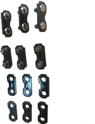 3/8 0.063 Chainsaw Chain Joiner Links Lasting Metal Pack of 6 for Chain Saw Repair and Maintenance Fits All Major Brands (Big3/8)