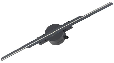 Ventilatore olografico 3D, 2000x224 224 perline LED Supporto WiFi APP Proiettore olografico Ventilatore Display pubblicitario Macchina 16,1 pollici Nessun ritardo