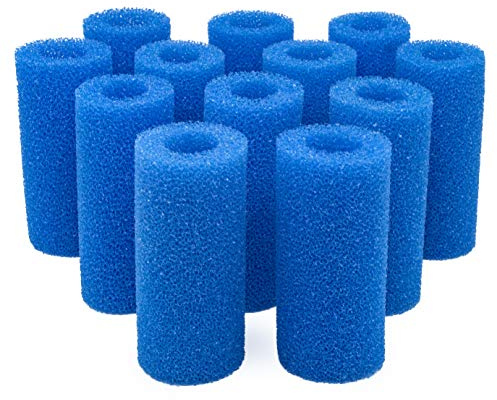 LTWHOME Vorfilter Schwamm Rolle für South Ocean Five AOF10112 Aquarium Filter, 2.75 by 5.9-Inch (Packung mit 12)