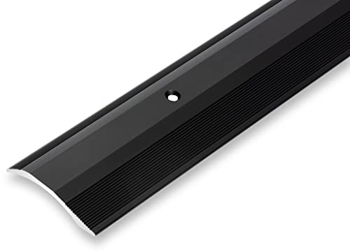 NALine® Höhenausgleichsprofil 45 x 1700 mm schwarz zum Schrauben | Übergangsprofil zum Ausgleich gleichm. Höhenunterschiede von 2 - 20 mm