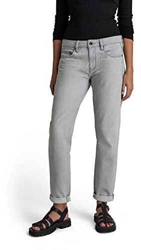 G-STAR RAW dam Jeans Kate Boyfriend, Grå (solblekningsgrå limestone D109-d127), 27W / 32L