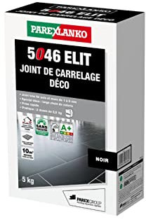 Joint carrelage PAREXLANKO 5046 Elit - Noir - 5 kg - L5046NOIR5