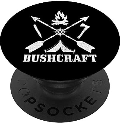 Bushcraft Axe Knife Survival Outdoor Camping Bushcrafter PopSockets Swappable PopGrip