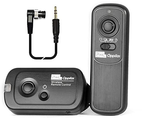 Pixel Wireless Shutter Release Remote Control RW221 DC0 Compatible with Nikon Z9, D3, D4, D5, D6, D800, D850, D800E, D810, D810A, D700, D500, D300, D200, F6, F100, F5, F90X, F90, N90s, D1X, D2H