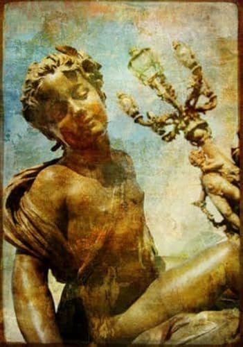 adrium Acryl-Bild 60 x 90 cm: Pariser Details - Vintage-Karte (3757535)