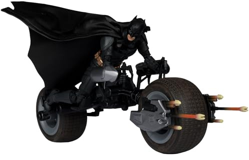 McFarlane The Dark Knight DC Multiverse Actionfigur mit Fahrzeug Batman & The Batpod 18 cm