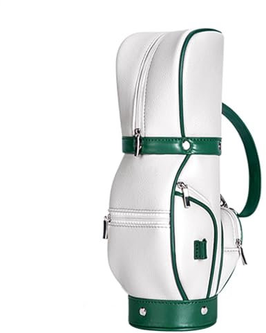 LearnLyrics Golftasche Für Damen, Leder-Umhängetaschen | Elastischer Golfballträger Für Golfzubehör,Outdoor-Golf-Trainingsausrüstung, Einzelne Umhängetasche Aus PU-Leder Für Geburtstage, Weihnachten,