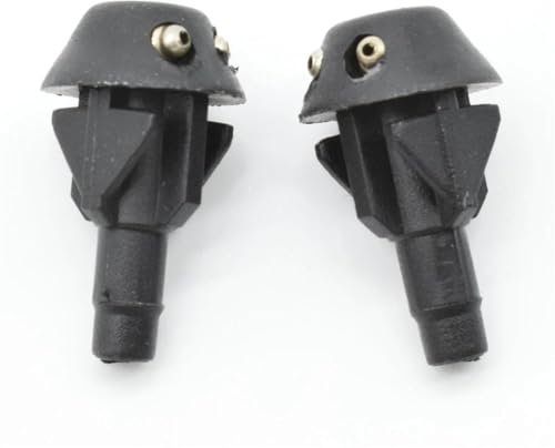 Car Wiper Spray Nozzle Compatible with Peugeot 106 205 206 306 506 2Pcs Front Window Windshield Windscreen Wiper Washer Jet Nozzle Spray Hood Water Liquid Jets
